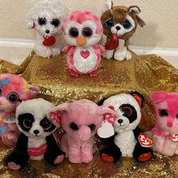 Valentines Beanie boos Bundle