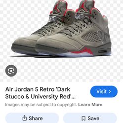 Air Jordan 5 Retro P51 Camo – Size 13