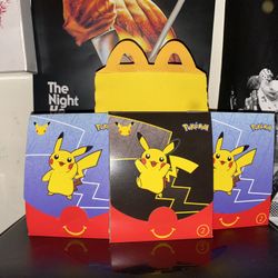Lot Of 3 Sealed Mcdonold’s Pokemon Card Packs 