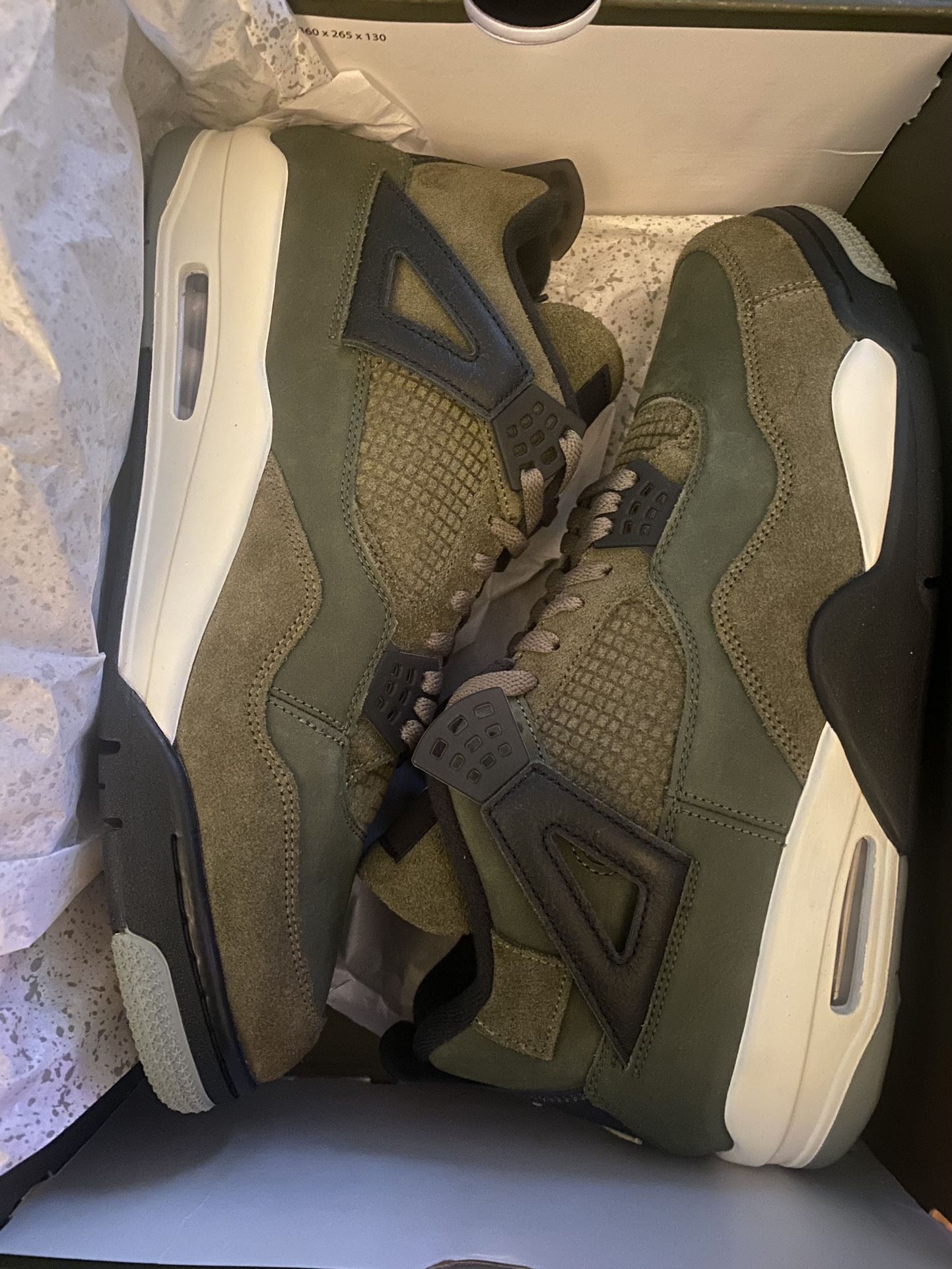 Jordan 4 Craft Medium Olive Size 14 New