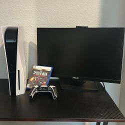 PS5 + ASUS MONITOR 