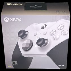 Microsoft
Microsoft - Elite Series 2 Core Wireless Controller for Xbox Series X, Xbox Series S, Xbox One, PCs- White - (NEW IN BOX SEALED)