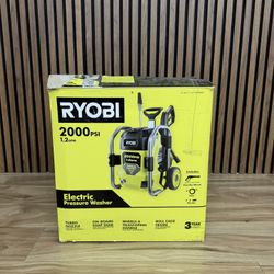 Ryobi 2000 PSI 1.2 GPM Electric Pressure Washer