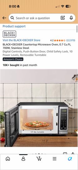 Black decker microwave