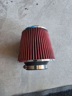 Washable cone air filter