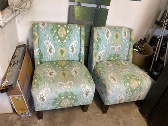 Two chairs same