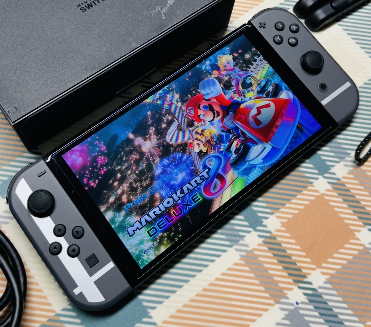 Nintendo Switch OLED Super Smash Bros Edition Tested/Working Fast Shipping