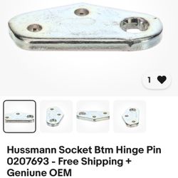 Hussmann Socket Btm Hinge Pin 0207693 Geniune OEM