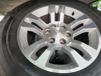 18" Chevy Rims/tires 