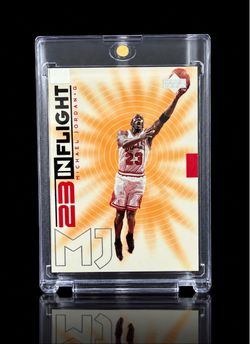 Michael Jordan Upper Deck 23 In Flight Card