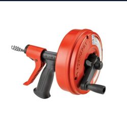Ridgid Power-Spin+ 25 Ft. L Pistol Grip Drum Auger Drain Cleaning Machines

