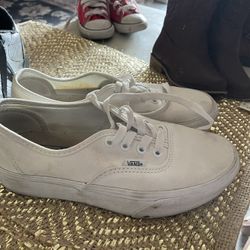 Women Size White 6 Y Medio Vans 6/1/2