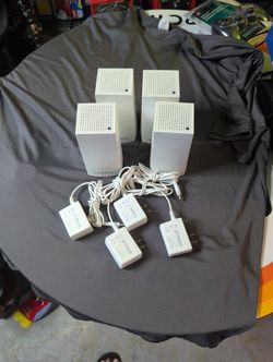 4 Linksys Vlp01 Mesh Wifi Nodes