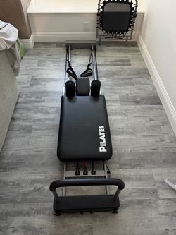 AeroPilates Pilates Reformer w/ Cardio Rebounder + Accessories