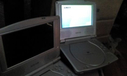 2 DVDs players for sale both working used