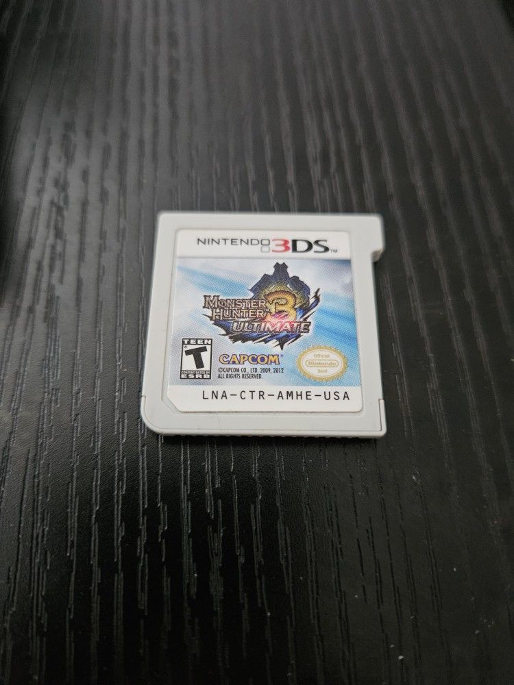 Monster Hunter 3 Ultimate 3DS