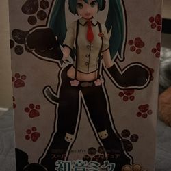 Hatsune Miku Project Diva Kitty Cat Figure