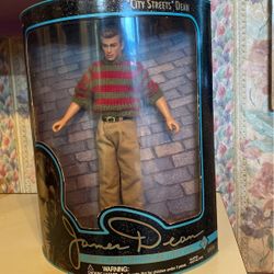 James Dean 12 inch  figure in original case NIB