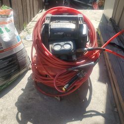 Porter Cable 6gal. maintenance Free Compressor With Hoese And Air Fitting. 