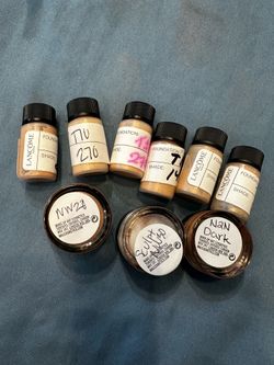 Assorted Liquid and Cream Foundations - Beige/Tan Shades