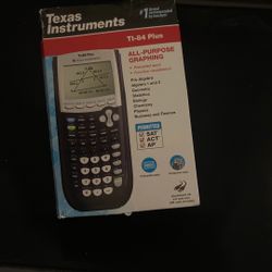Texas Instruments All-Purpose Graphing T1 –84