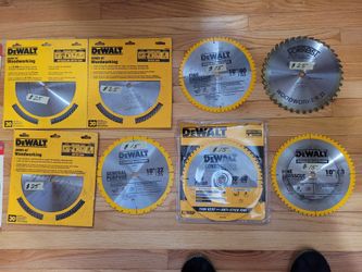 Misc. 10" & 7 1/4 Saw Blades