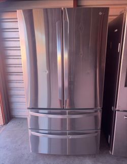 LG Stainless Steel Refrigerator And Freezer
