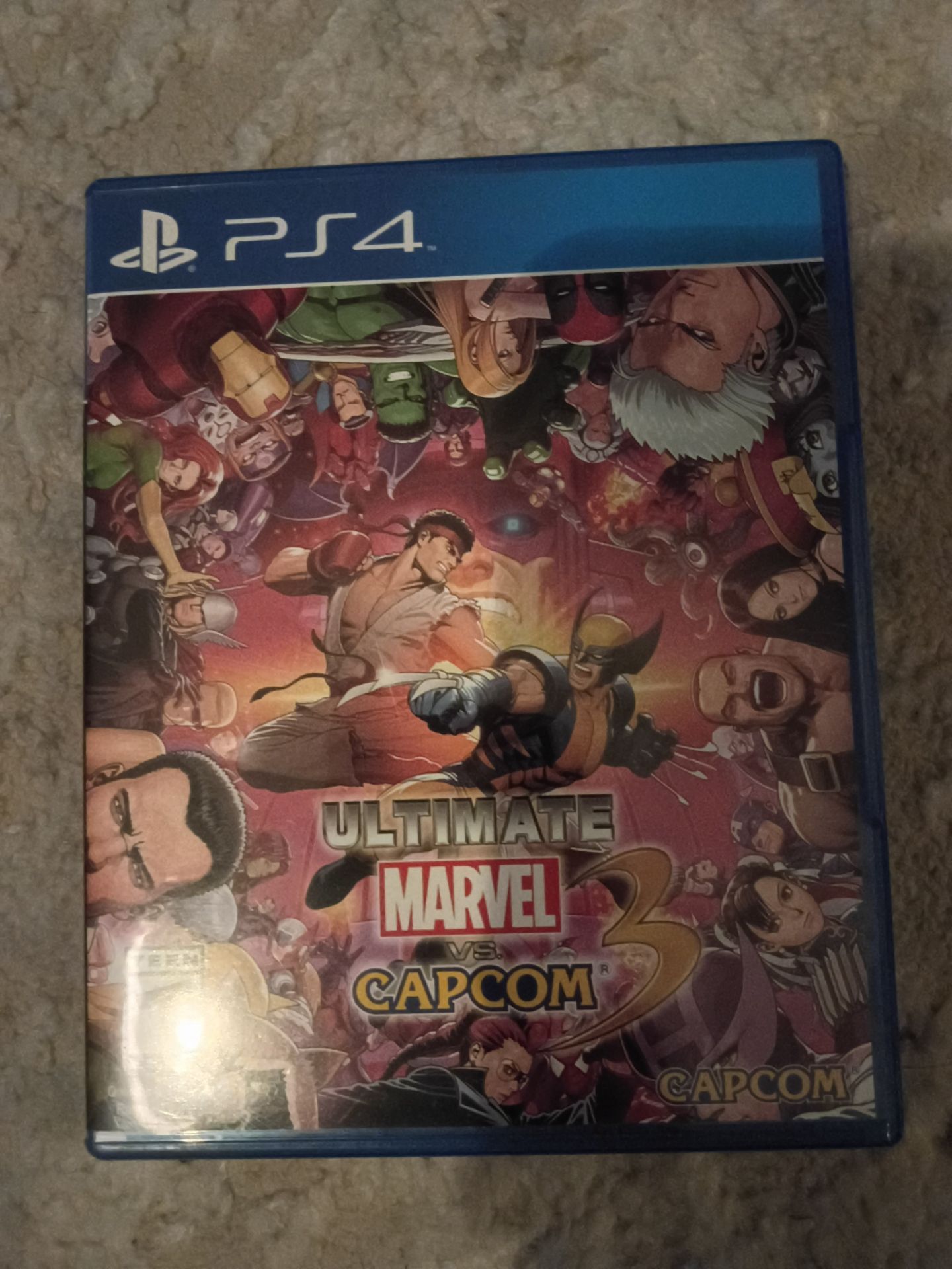 ULTIMATE CAPCOM VS MARVEL 3 PS4 * RARE*