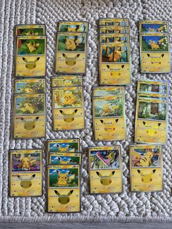 Pikachu Pokemon Cards 30th