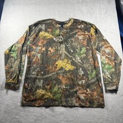 Fieldline Men’s 2XL Camo Long Sleeve Pocket T Shirt Hunting Big Tall NWT #8F