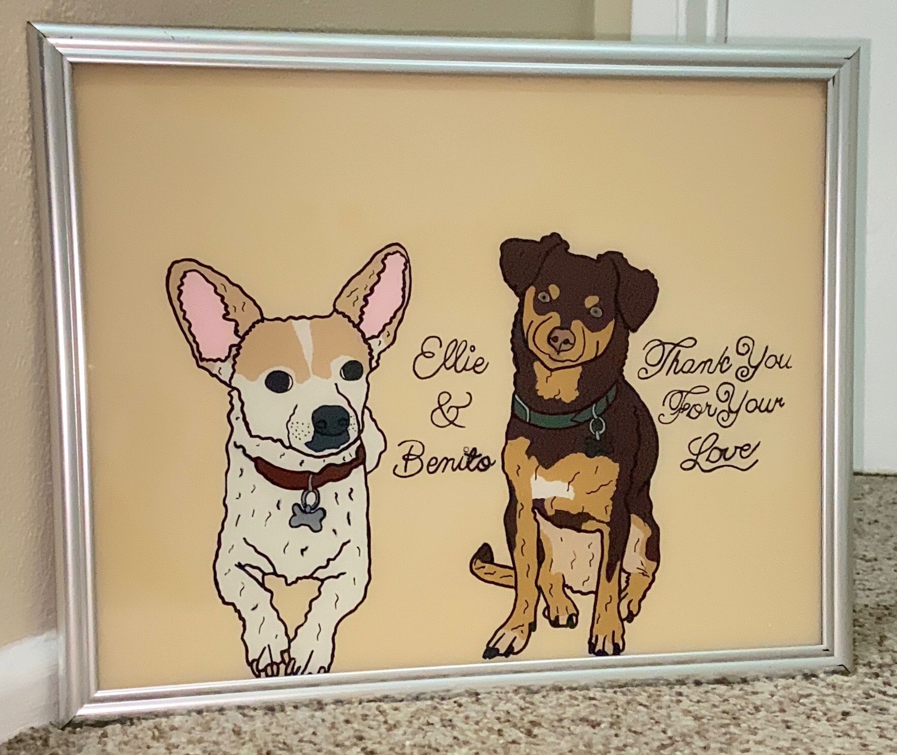 Glass Paintings, Friends, Family, & Pet Portraits Available. LOCATED IN COVINA