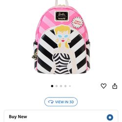 Barbie Loungefly Purse Backpack New
