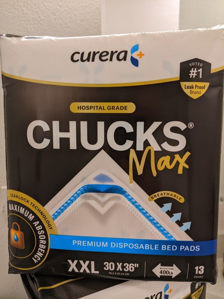 Chucks Max Hospital Bed Pads