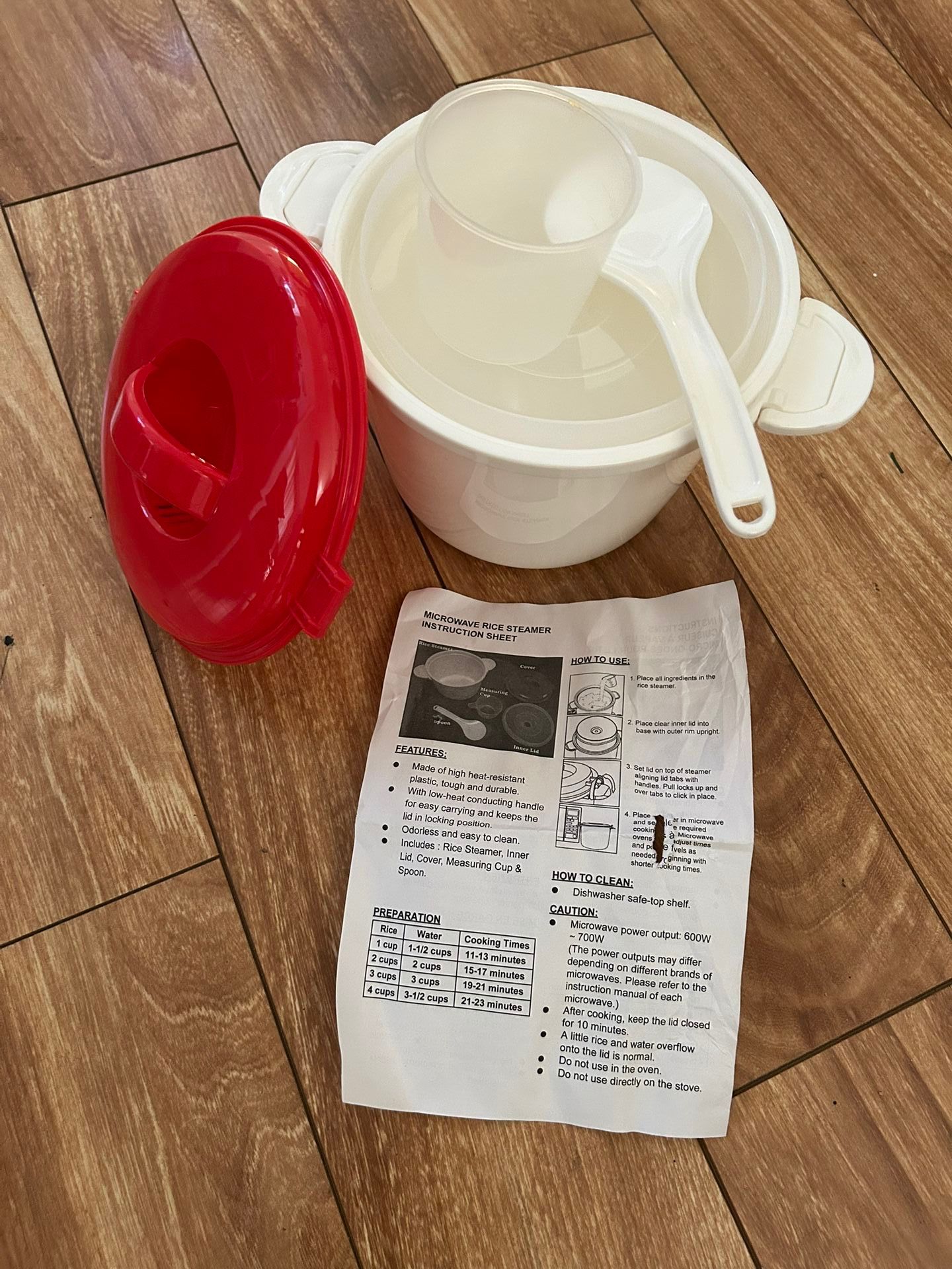 Microwave Rice Steamer Set