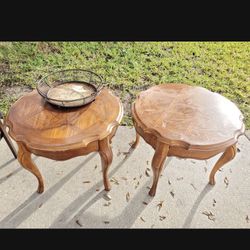 Solid Wood End Tables