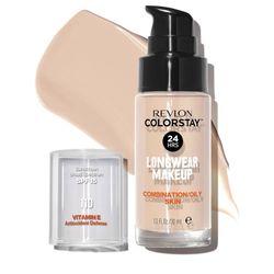 Revlon ColorStay Longwear Makeup for Combination/Oily Skin with SPF 15 in shade 110 Ivory WITH A LOT OF FREE GIFT read Description 