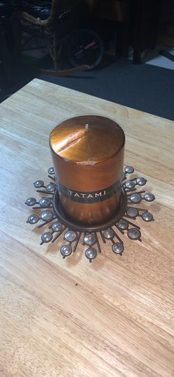 Zodax candle with holder