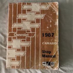 Chevy Camaro 1987 shop manual