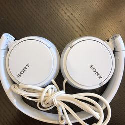 Sony MDR-ZX110 Headphones - White 