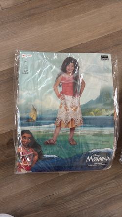 Moana child costume