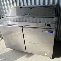 4 ft sandwich  prep table, 3 in stock , Colton