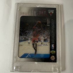 Michael Jordan 1996 Upper Deck The Big Picture Insert – Chicago Bulls NBA