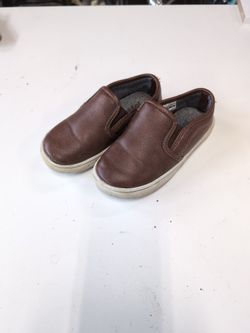 Size 9M Leather Toddler Slip-ons