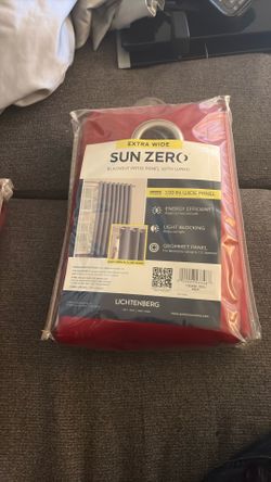 Curtain Blackout Patio Panel