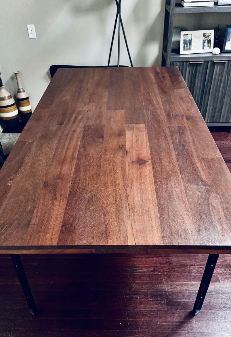 West Elm Solid Reclaimed Wood Dining Table