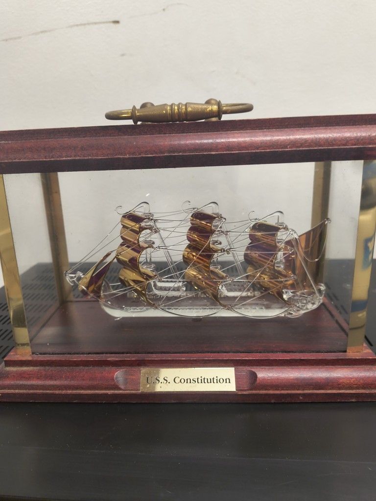 Glass Ship. In A Box 