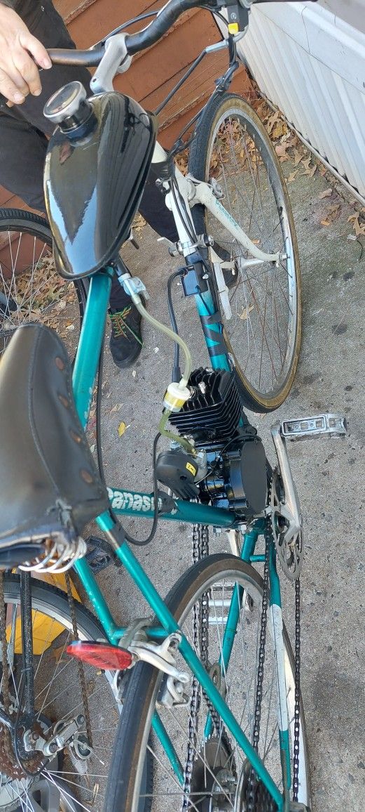 Make Any Ordinary Bike Into A Gas Powered Bike