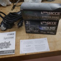 Sicce Syncra Nano 2 in 1 Multi Function Pump NEW OPEN BOX . 