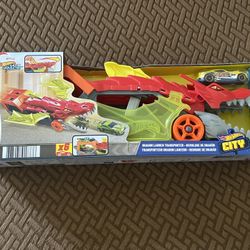 Hot Wheels Dragon Launch Transporter Toy 
