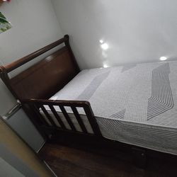 Toddler Wooden Bed
